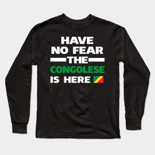 Congolese Here Republic of the Congo Long Sleeve T-Shirt